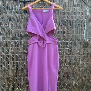Cut out Purple Likely Dress, M-L